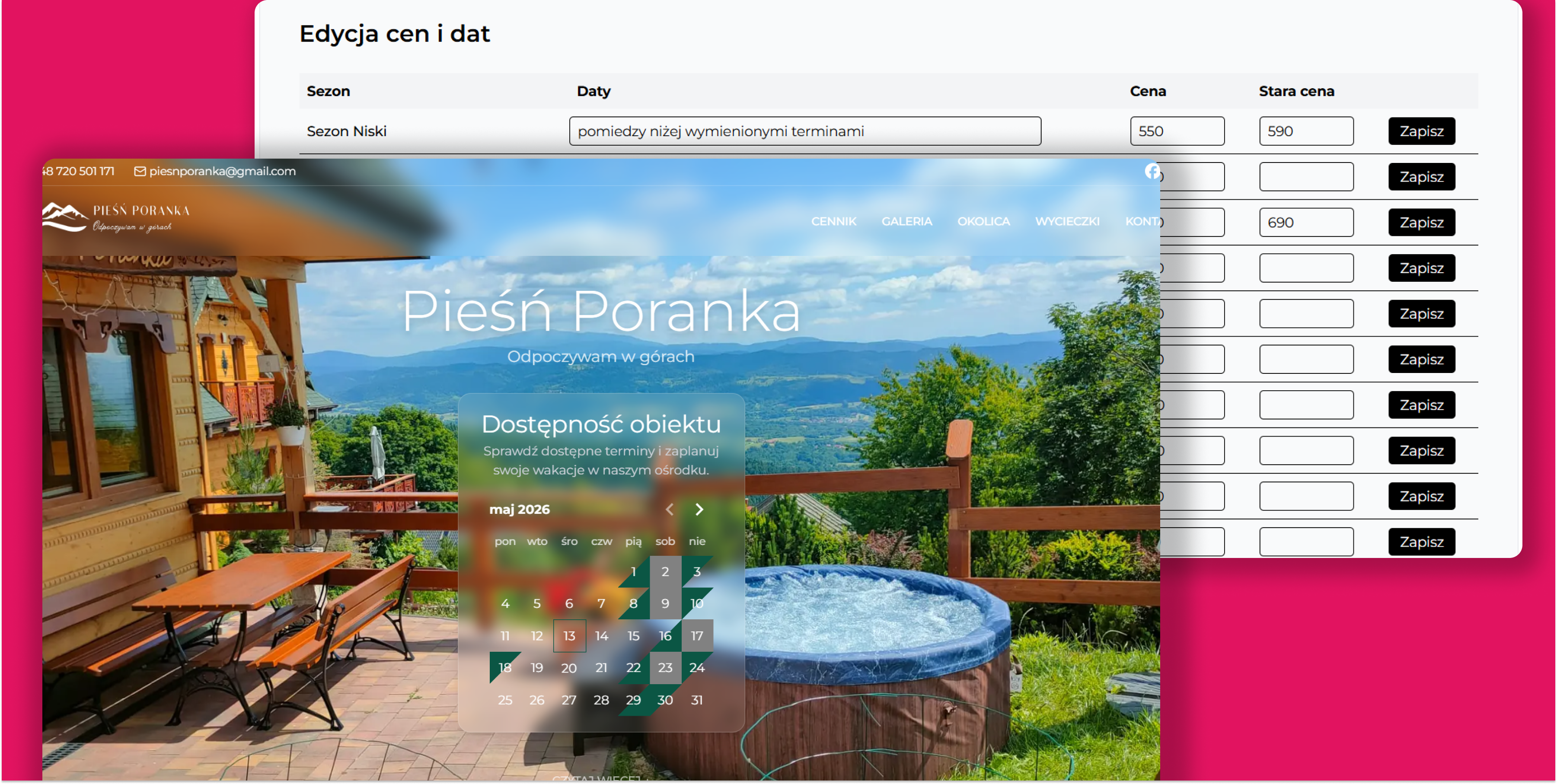 Preview of the piesn-poranka project